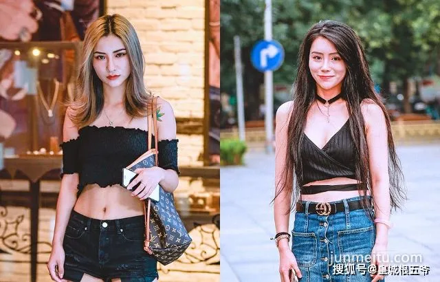 街拍認真研究屬于自己的穿搭，想必你會對自身的特點有更多的了解