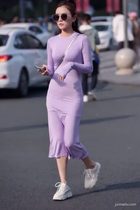 街拍勒胸美女 凹凸有緻真任性