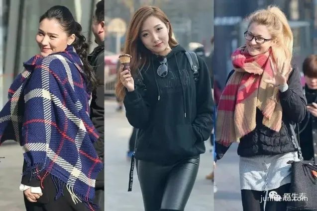 街拍美女發現被偷拍的各種有趣表情！（組圖）