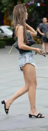 街拍耐看牛仔超re酷！