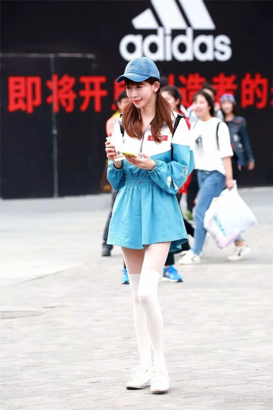 街拍甜美女生夏季這樣穿搭，你get到沒？ 5