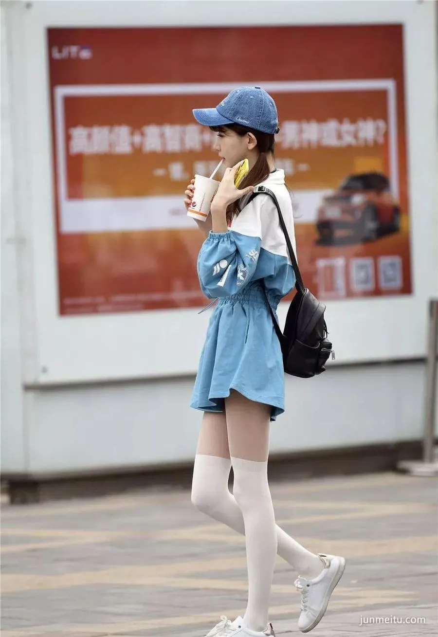 街拍甜美女生夏季這樣穿搭，你get到沒？ 3