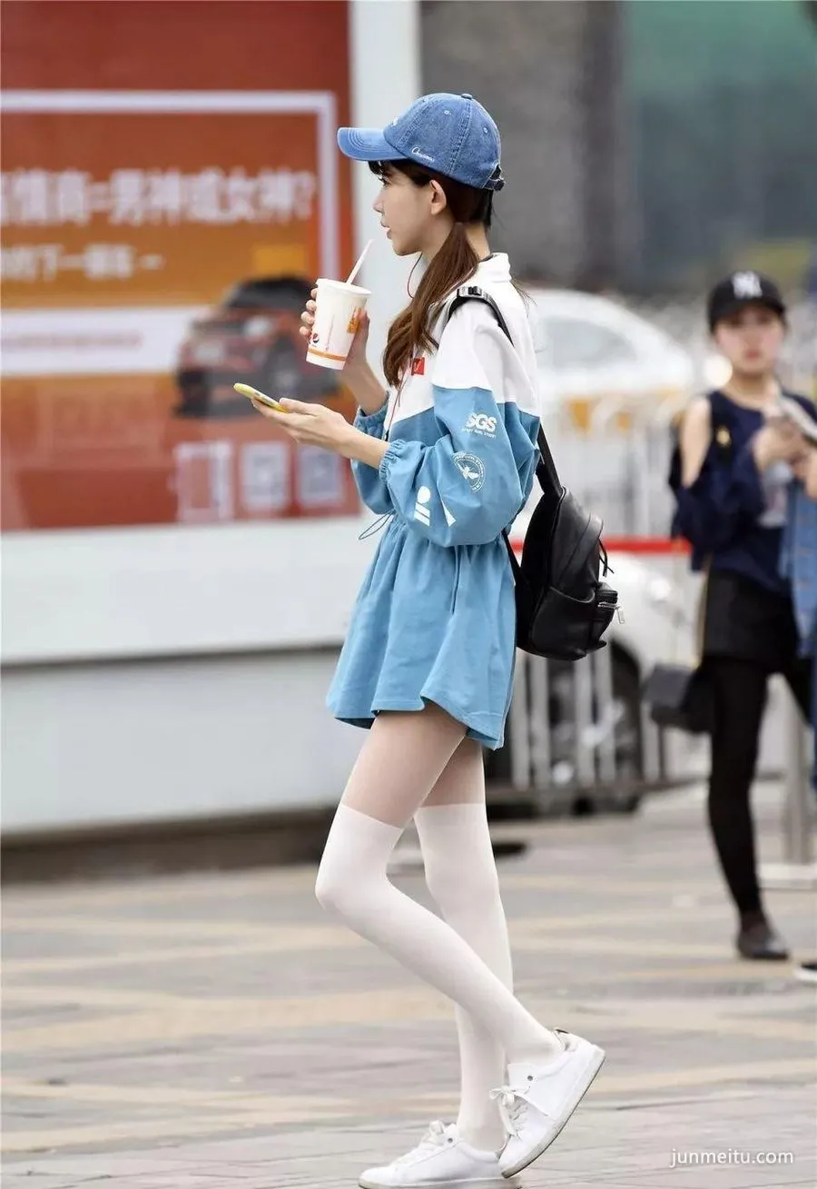 街拍甜美女生夏季這樣穿搭，你get到沒？ 1