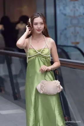 街拍今年特流行的牛油果色