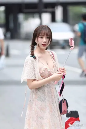 街拍貌美有圍，不得了！