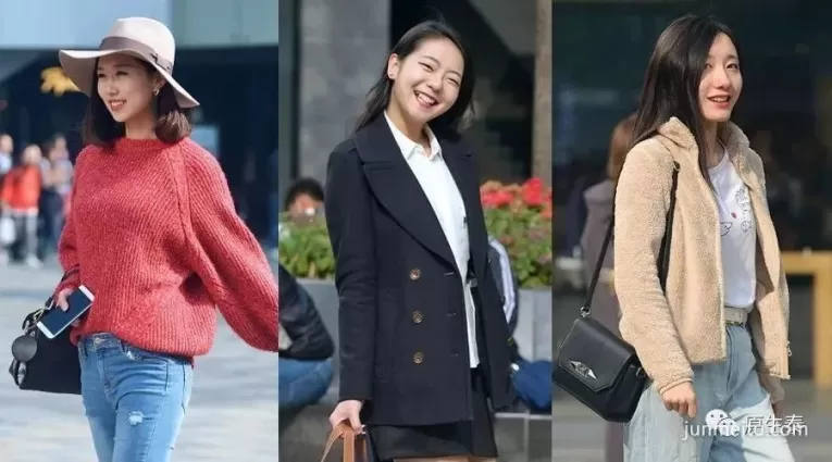 街拍最有親和力的迷人美女，原來是這樣産生滴！