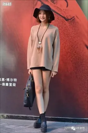 街拍令人浮想聯翩的性感美女！（組圖）