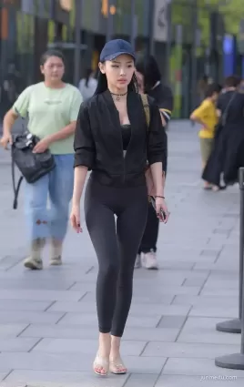 街拍愛上了一個路人