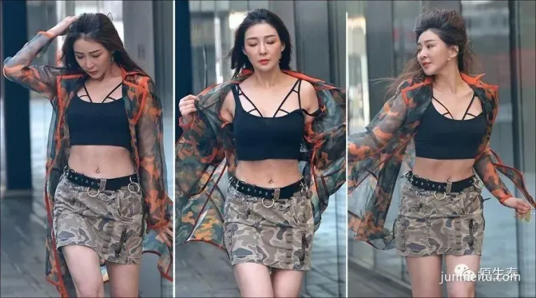街拍女神節邂逅真女神，端的是風情萬種！