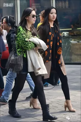高個兒美女穿衣好混搭更有氣場！