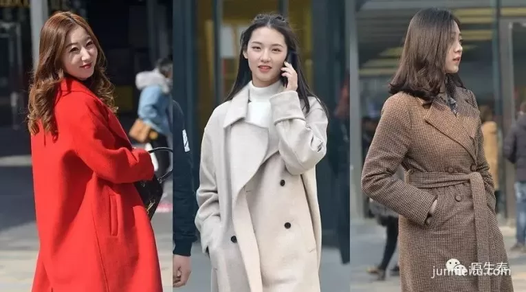 街拍早春美女迷人的風韻，竟然是這樣打造的！