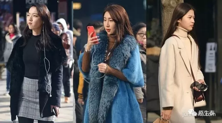 街拍大長腿性感美女，寒冬裡也氣勢逼人！