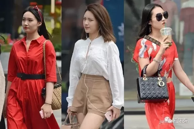 街拍性感美女熱辣夏季都怎麼穿？（組圖）