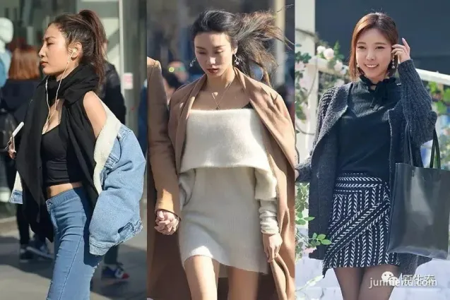 街拍春季美女二八月亂穿衣，颠覆你想象！（組圖）