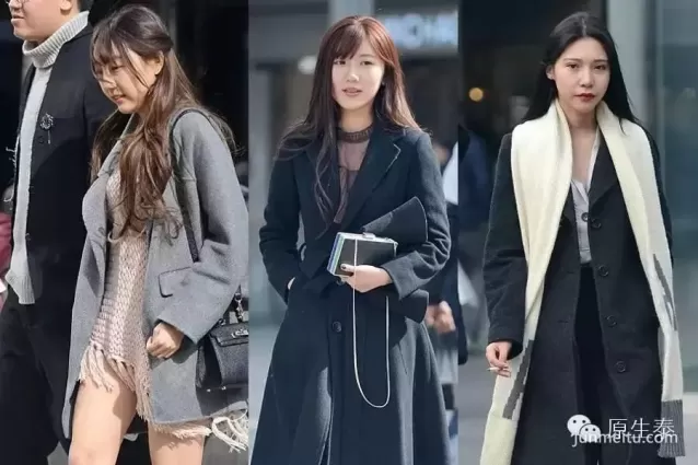 街拍早春打造飄逸柔美的潮女！（組圖）