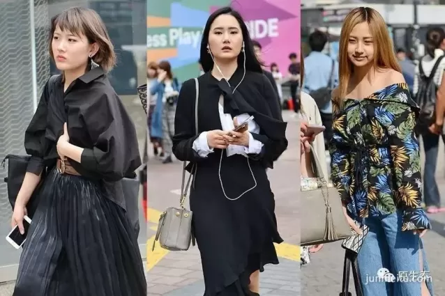 街拍東京長裙美女很具性感女人味（組圖）