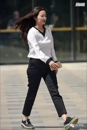 街拍長腿高顔值美女無需暴露！（組圖）