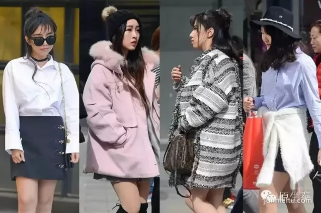街拍北京潮女光腿光腳秀性感！（組圖）