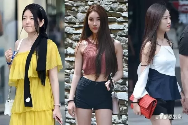街拍美女小露香肩似露非露的性感！（組圖）