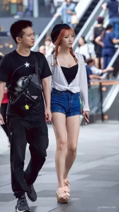 街拍誰不想娶她？