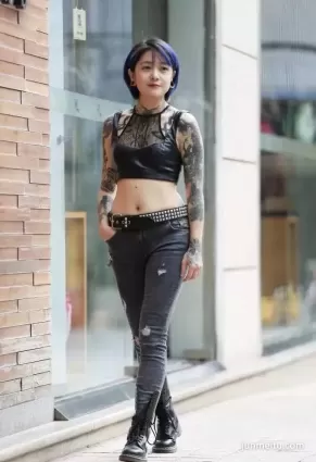 街拍社會姐從來沒怕過誰