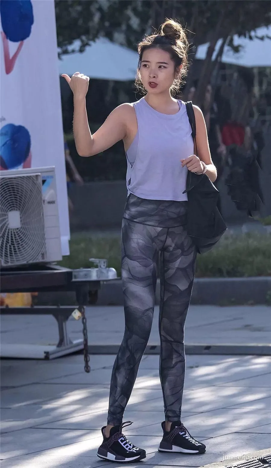 Tall, Unique Tight Pants, Long Legs, Elegant Beauty photo 1