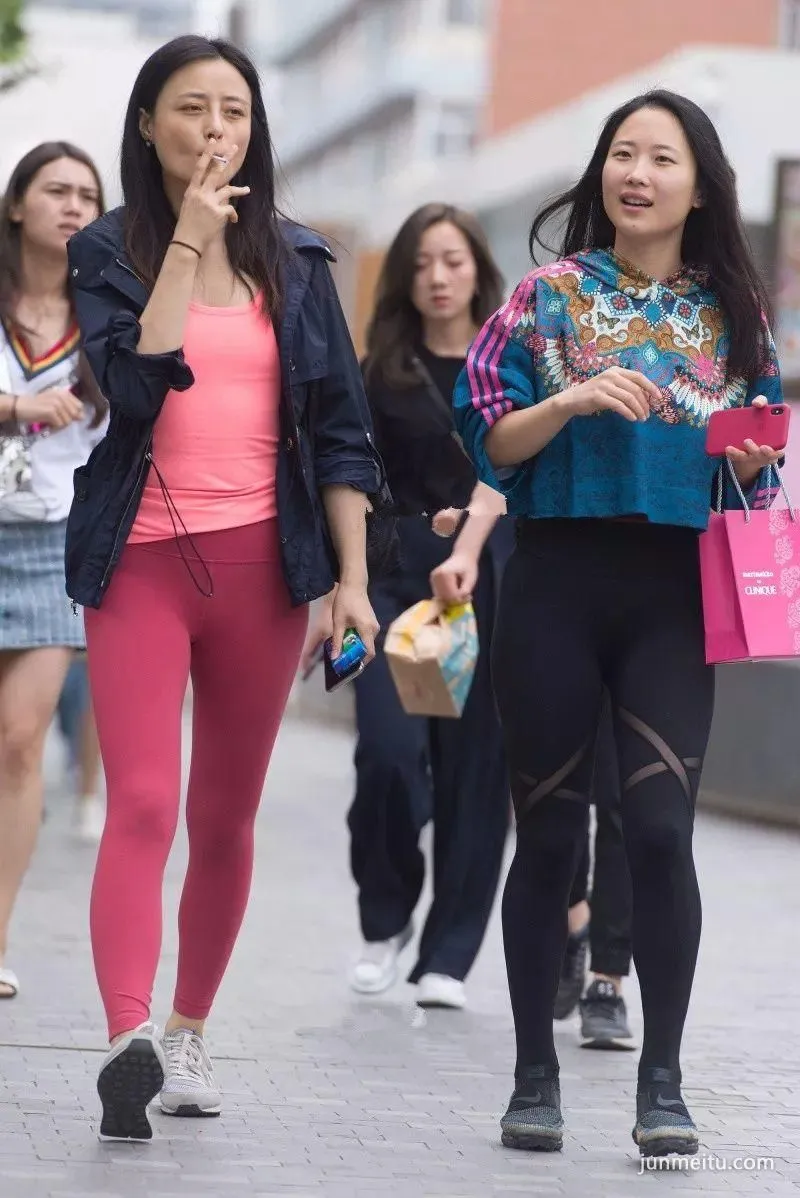 Tight Pants Long Legs Elegant Beautiful Sisters photo 1