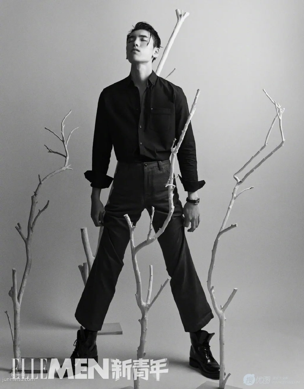 Handsome Big Boy Wang Ziyi New Youth Fashion Magazine Photo Set Gallery photo 3