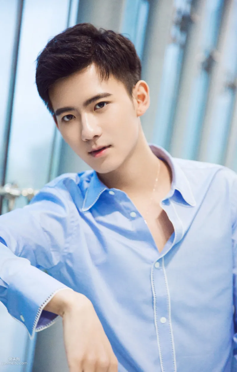 Shirt Handsome Guy Zhao Shunran Street Snap Photo Set Pictures photo 4