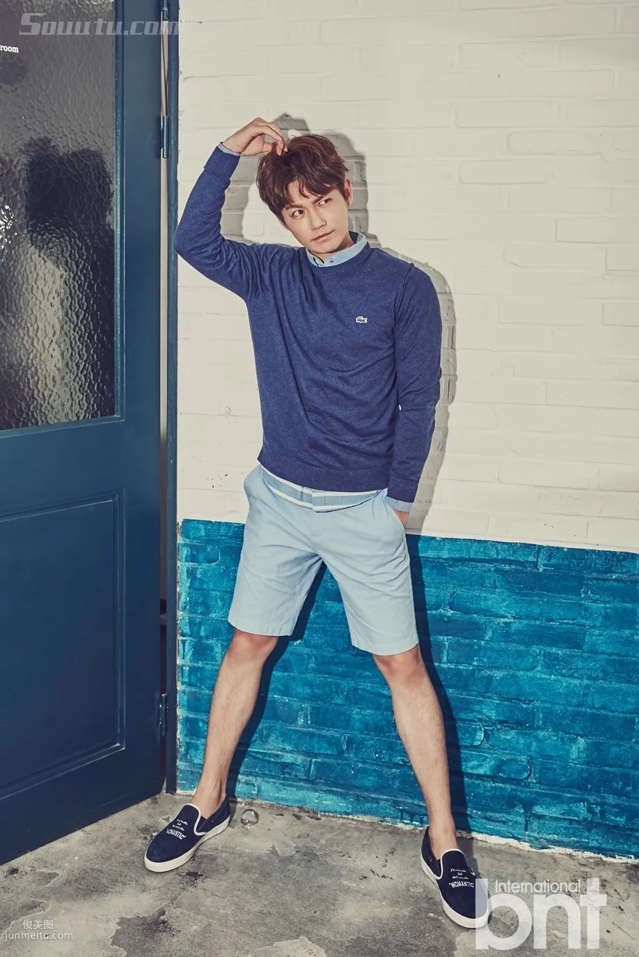 Handsome Male Model Quan Xuanbin Casual Wear Photo Set Pictures photo 11