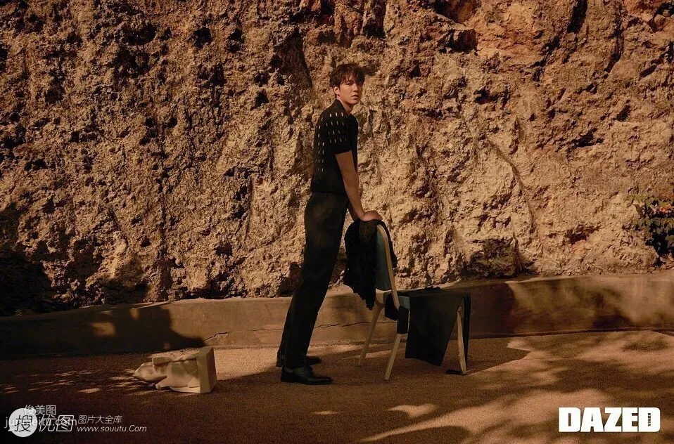 帥氣韓星李敏鎬DAZED戶外旅拍雜志寫真大片 5
