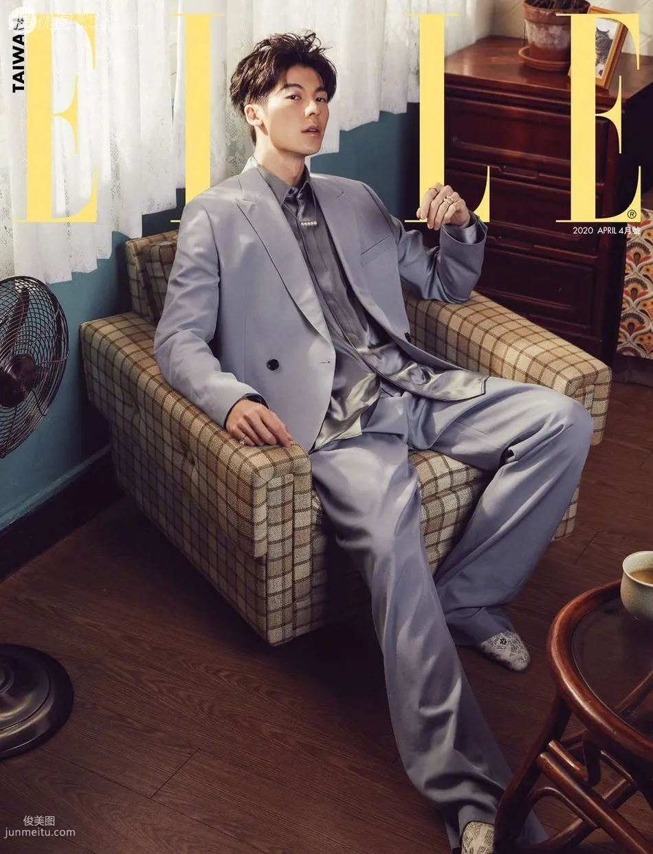 台湾帅气演员许光汉时尚潮流穿着登《ELLE》杂志写真图集套图6