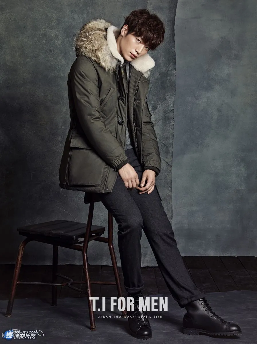 Korean Handsome Guy Xu Kangjun Handsome Winter Wear Charm Blockbuster photo 5