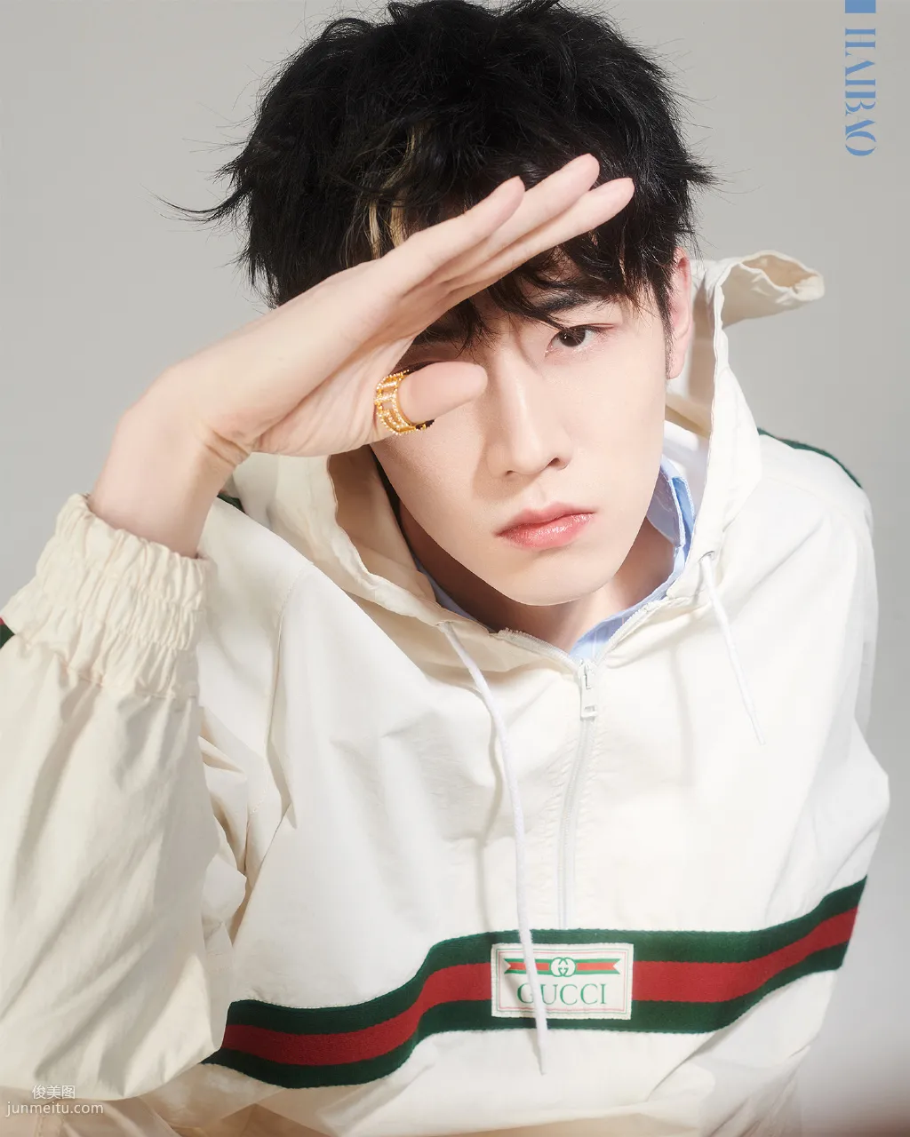 Sichuan Native Handsome Guy Star Ren Hao Fashion Trend Handsome Photo Set Magazine Feature photo 12