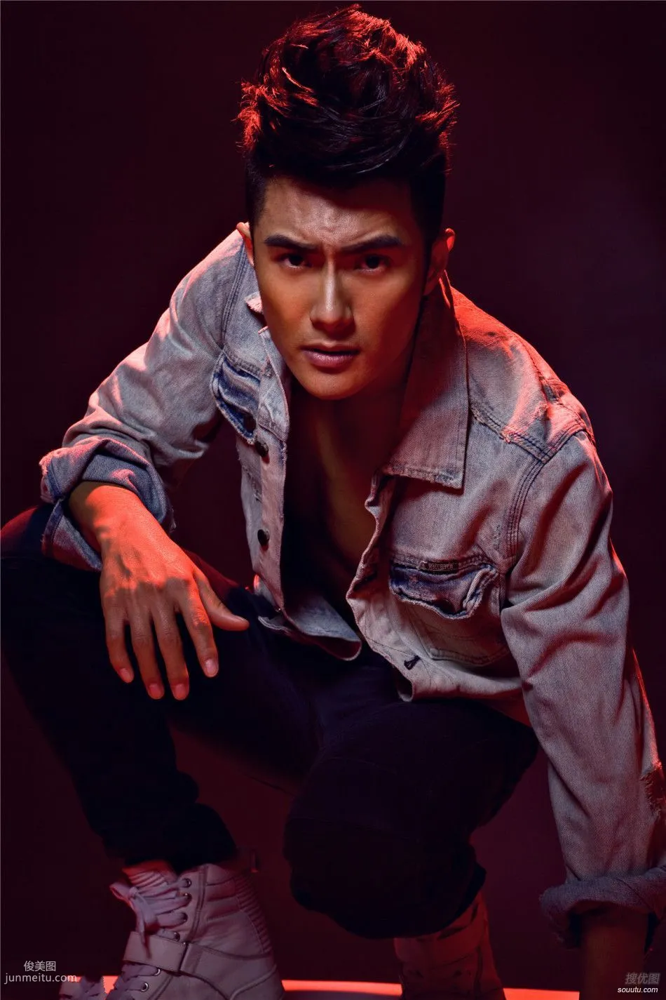 Shen Tai Muscle Photo Set, Cool and Handsome Tough, Full of Masculinity photo 1