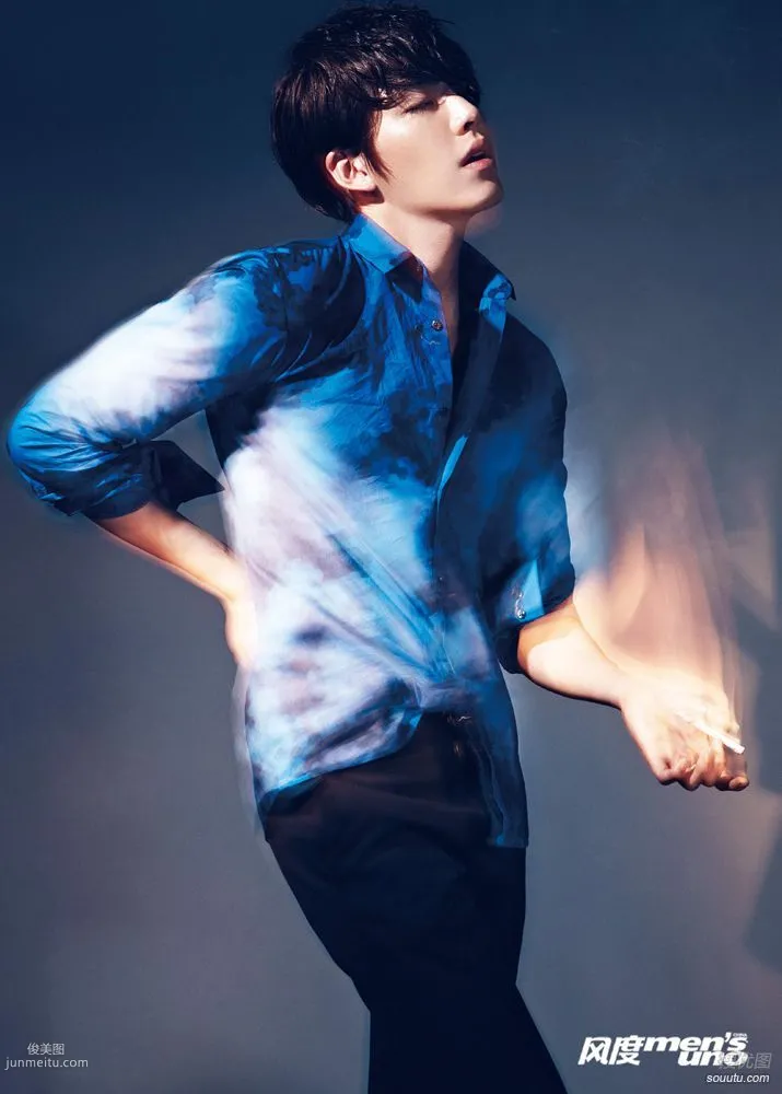 Korean Handsome Kim Woo-bin Cool Charisma in Fire and Water Photos photo 3