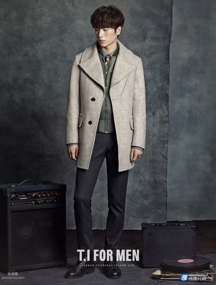 Korean Handsome Guy Xu Kangjun Handsome Winter Wear Charm Blockbuster photo 4