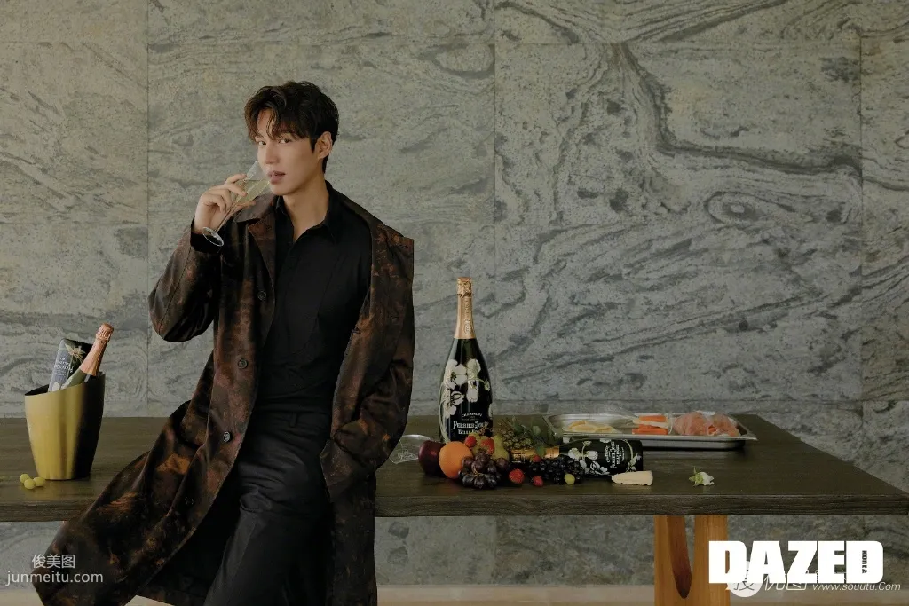 帥氣韓星李敏鎬DAZED戶外旅拍雜志寫真大片 3