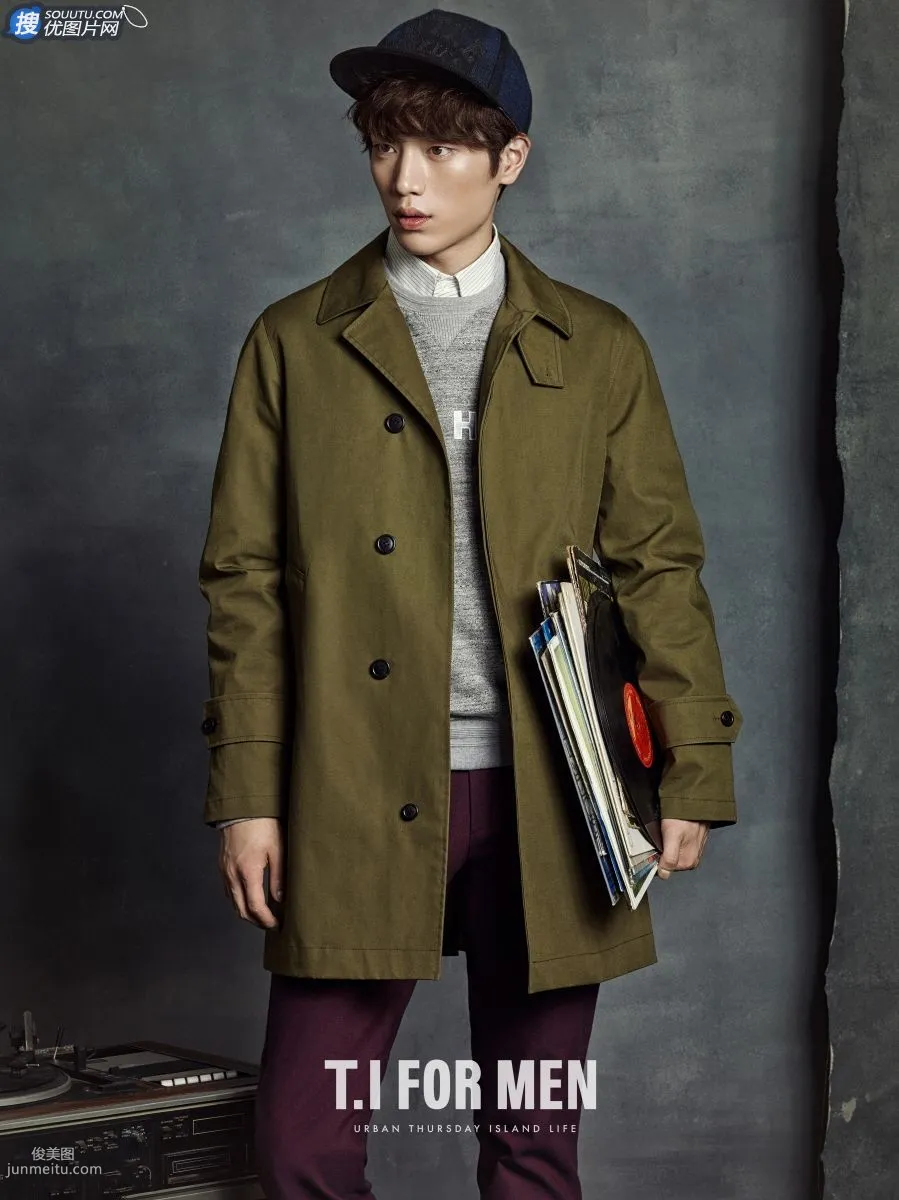 Korean Handsome Guy Xu Kangjun Handsome Winter Wear Charm Blockbuster photo 2