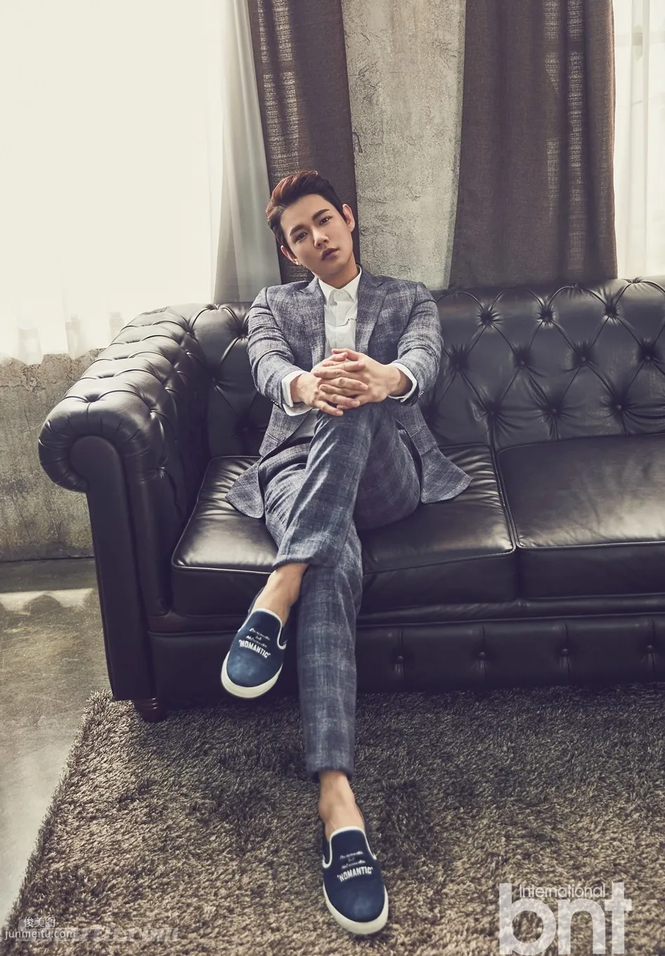 Handsome Male Model Quan Xuanbin Casual Wear Photo Set Pictures photo 4