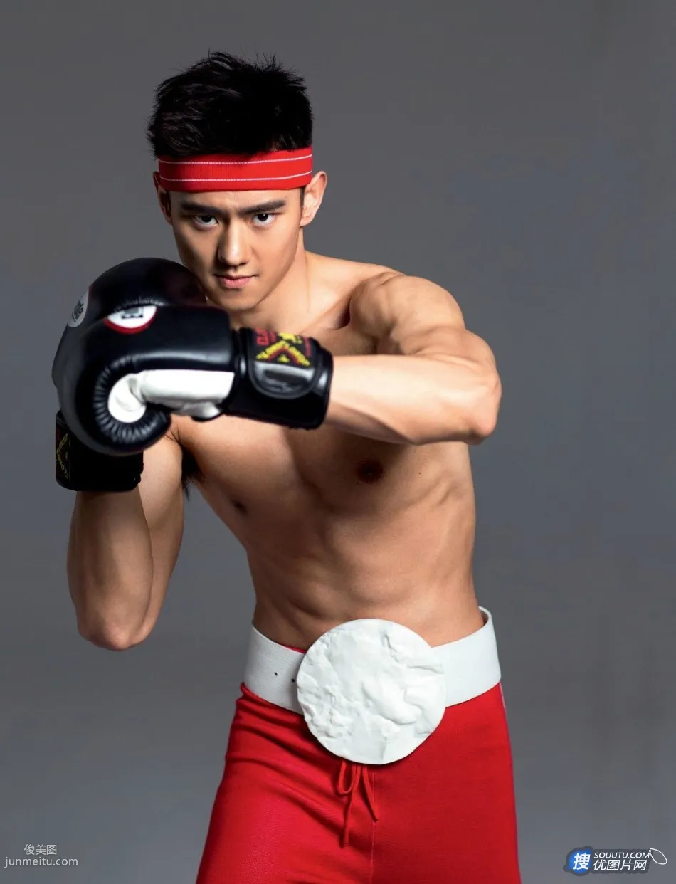 Muscular Handsome Ning Zetao HD Sports Photo Set photo 3