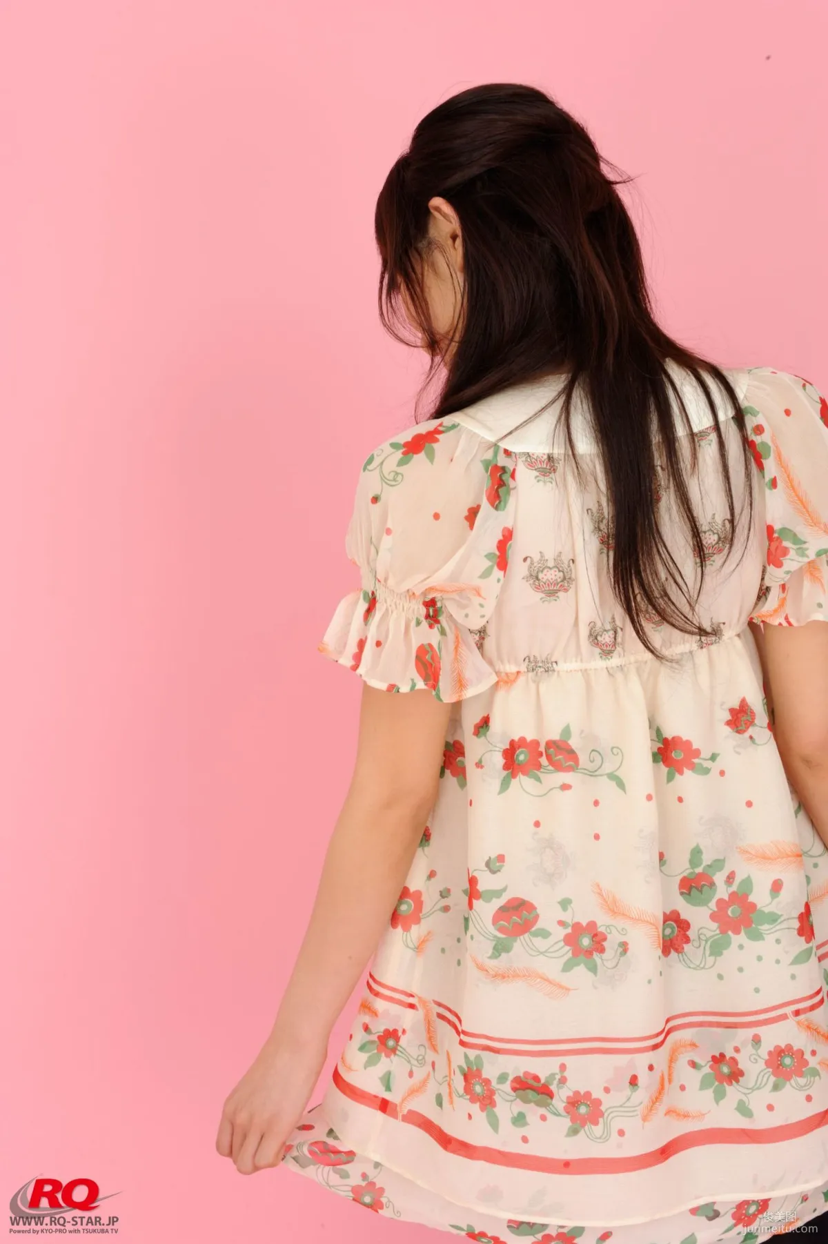 [RQ-STAR] NO.00016 Honoka Asada Floral Skirt and Black Stockings Photos photo 20