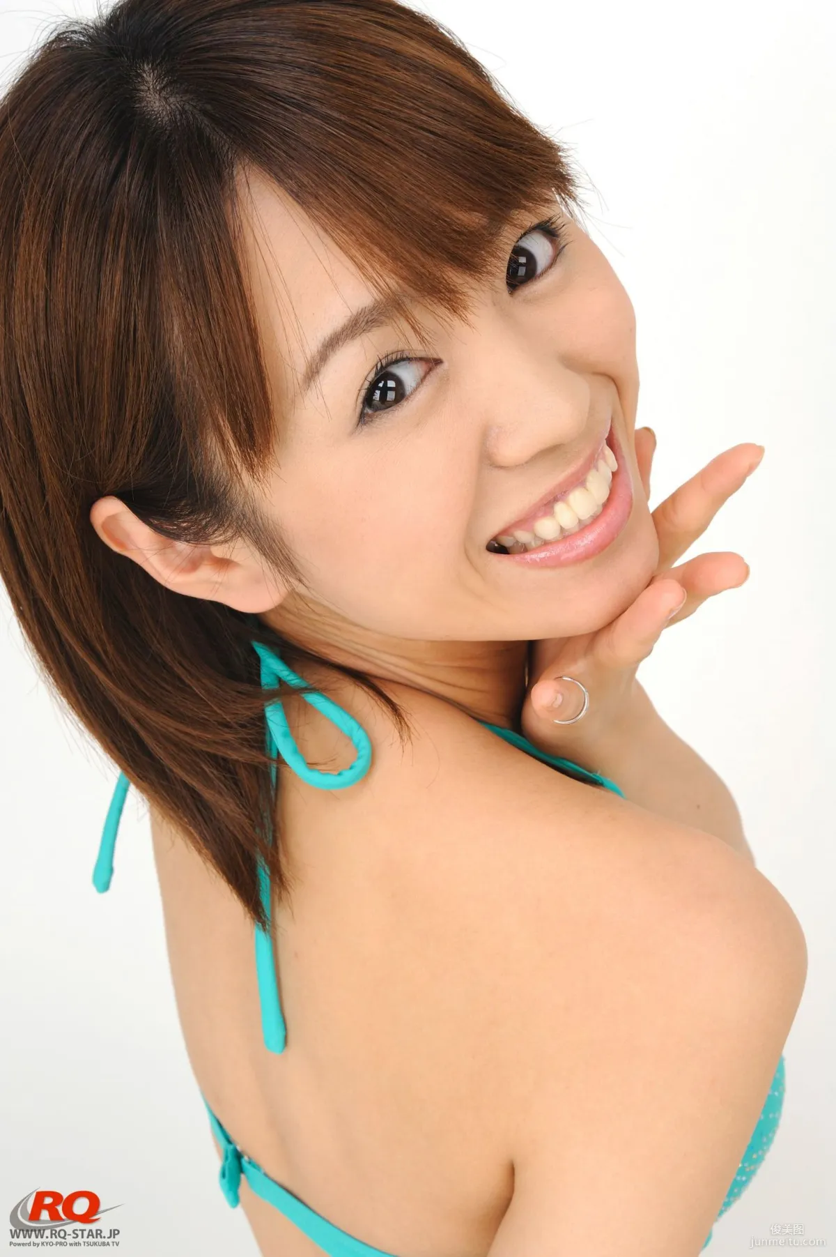 [RQ-STAR] NO.00059 黒沢琴美 Swim Suits – Green 寫真 47
