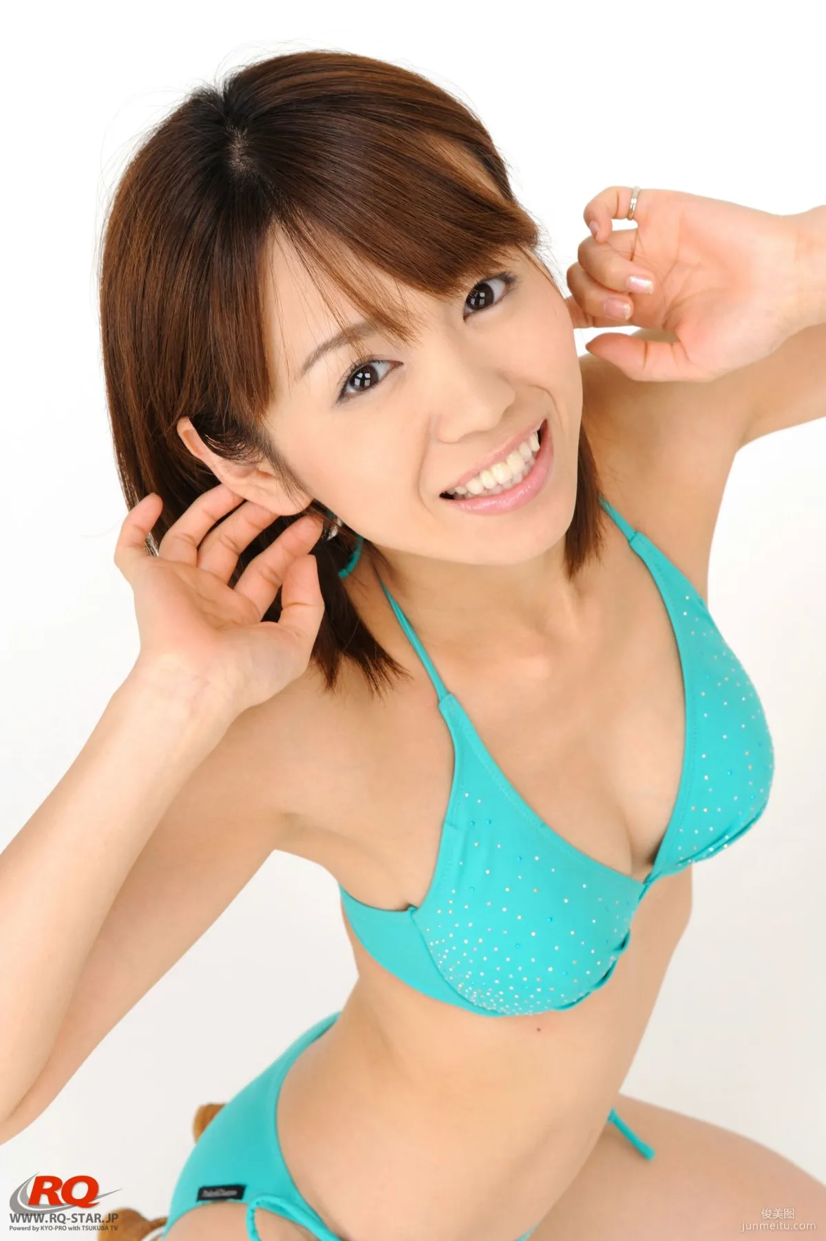 [RQ-STAR] NO.00059 黒沢琴美 Swim Suits – Green 寫真 36
