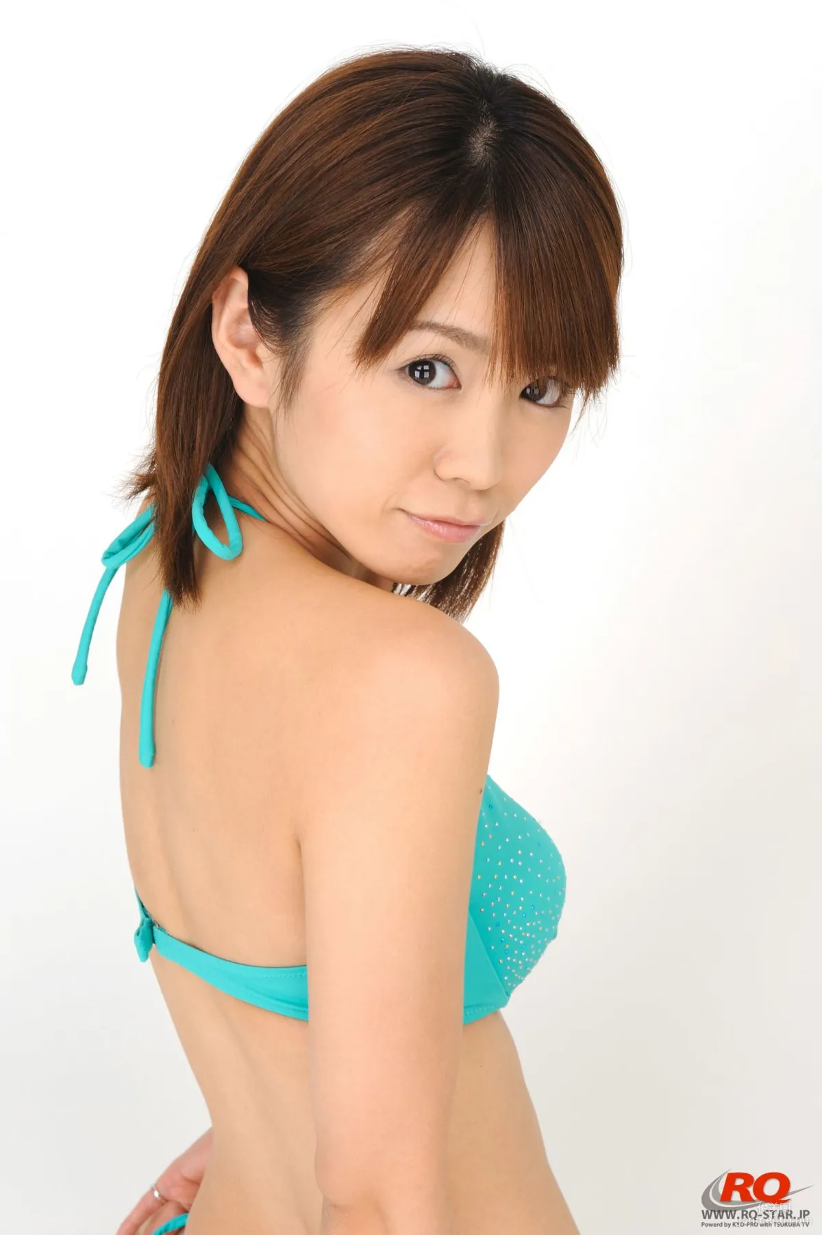 [RQ-STAR] NO.00059 黒沢琴美 Swim Suits – Green 寫真 43