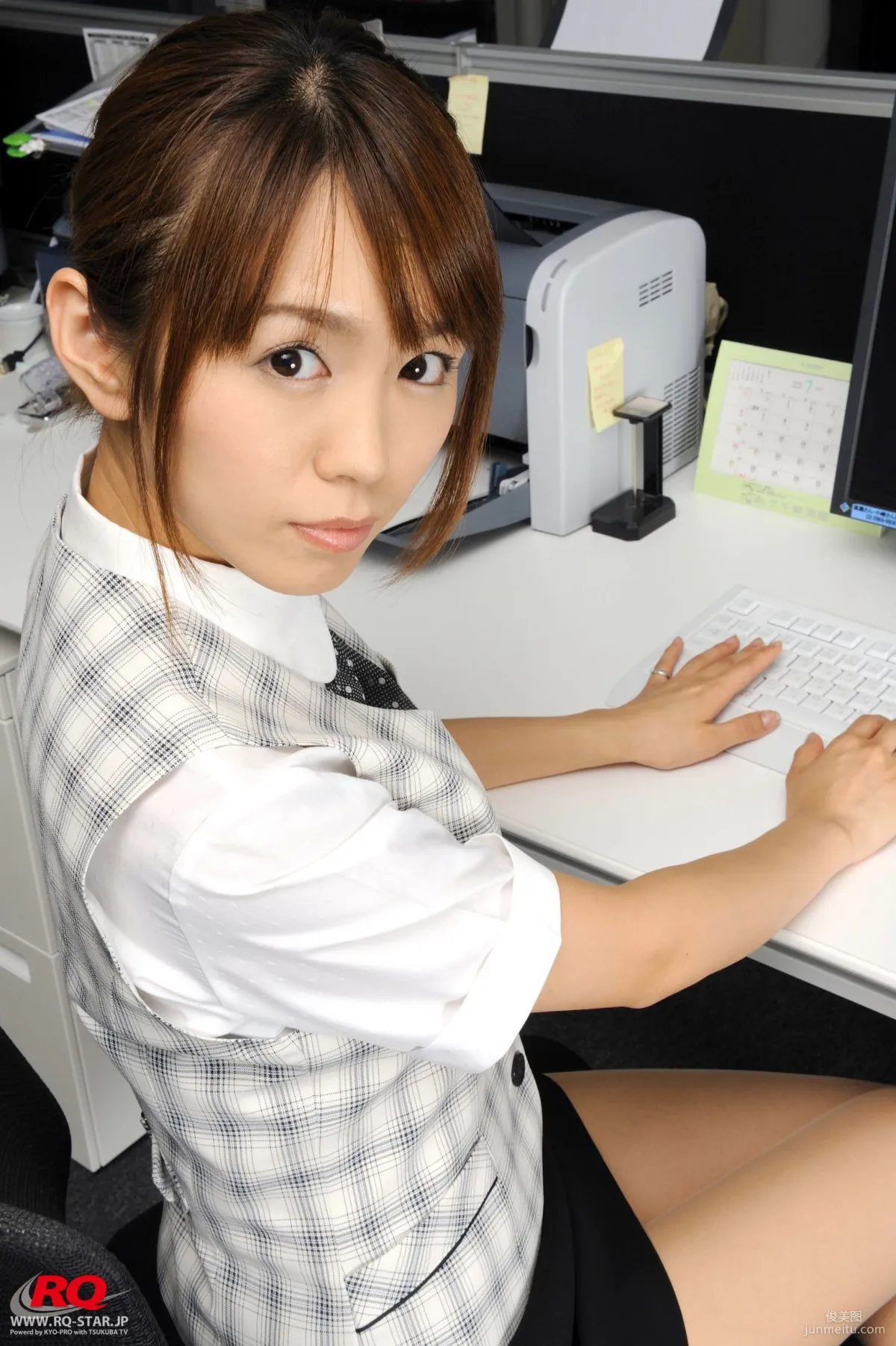 [RQ-STAR] NO.00055 Kotomi Kurosawa 黒沢琴美 Office Lady 寫真集 6