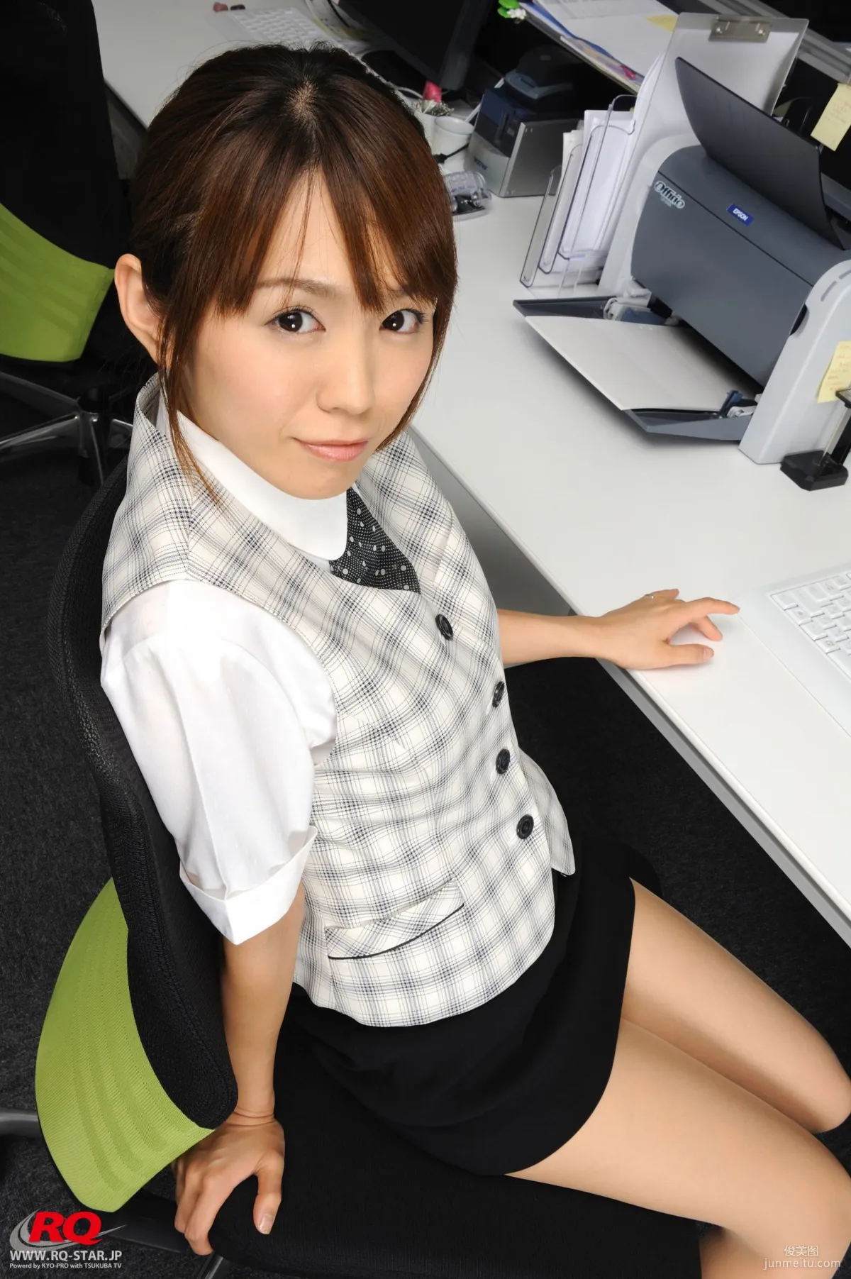 [RQ-STAR] NO.00055 Kotomi Kurosawa 黒沢琴美 Office Lady 寫真集 8