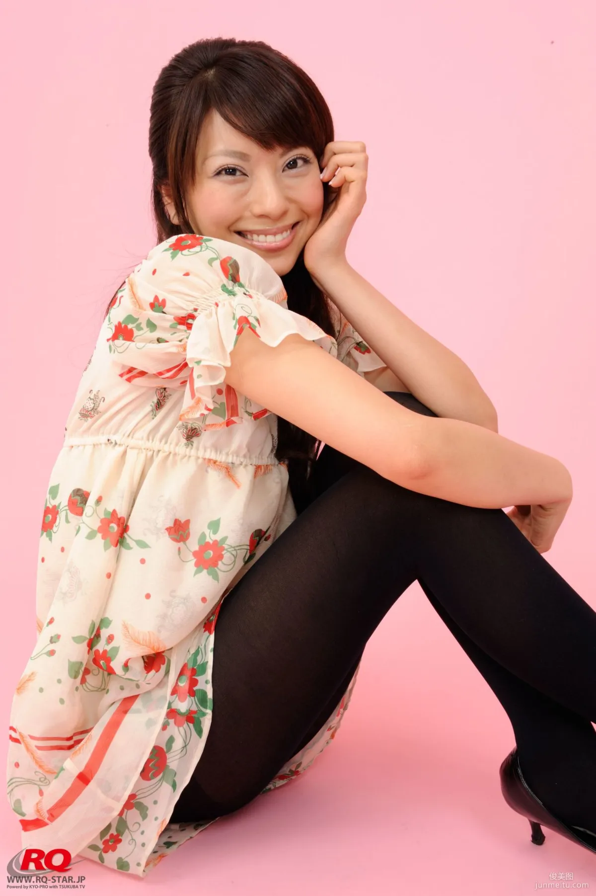 [RQ-STAR] NO.00016 Honoka Asada Floral Skirt and Black Stockings Photos photo 56