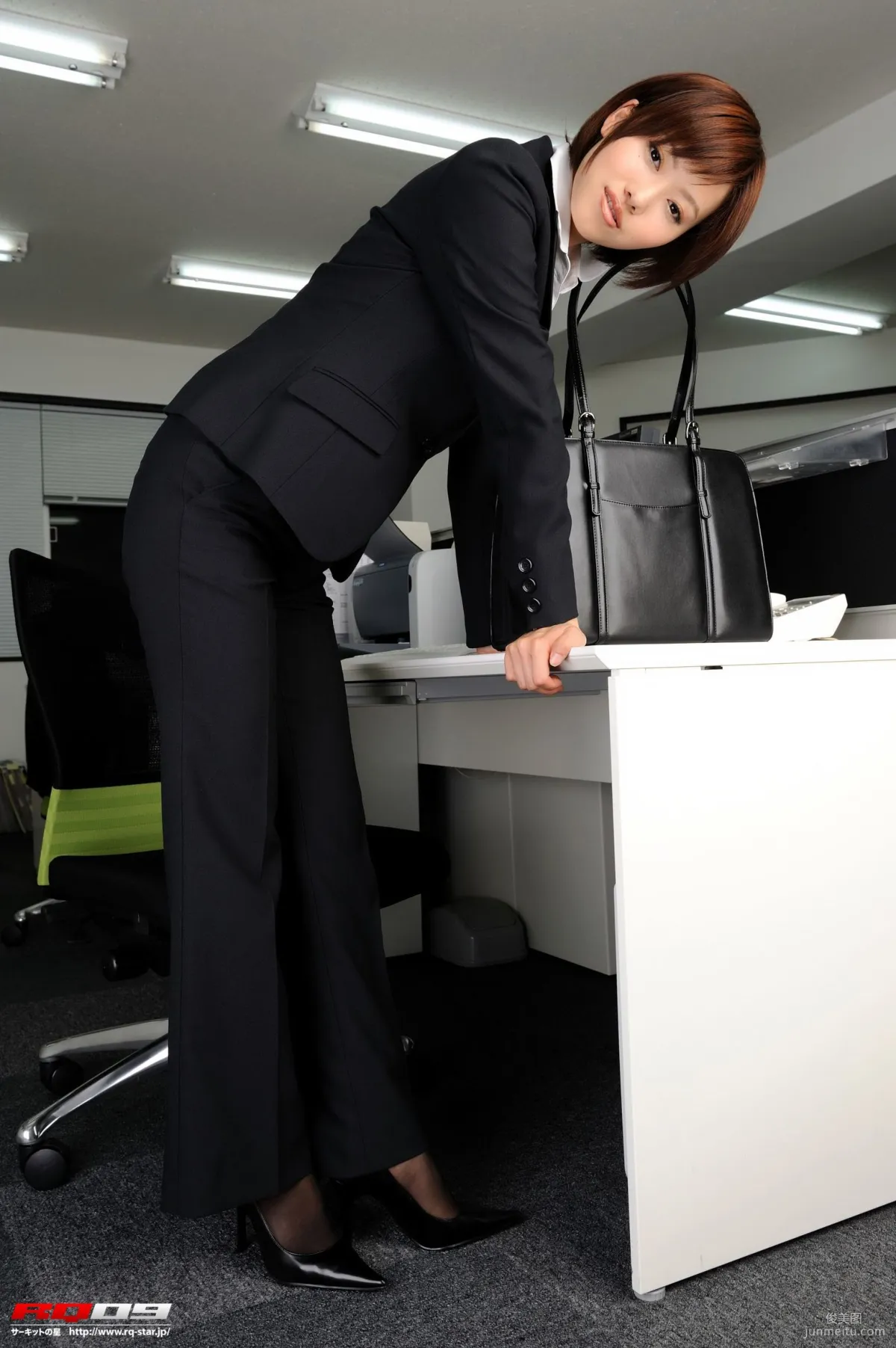 [RQ-STAR Photo Set] NO.00155 Emiri Fujimura Recruit Style Office Beauty Series photo 13