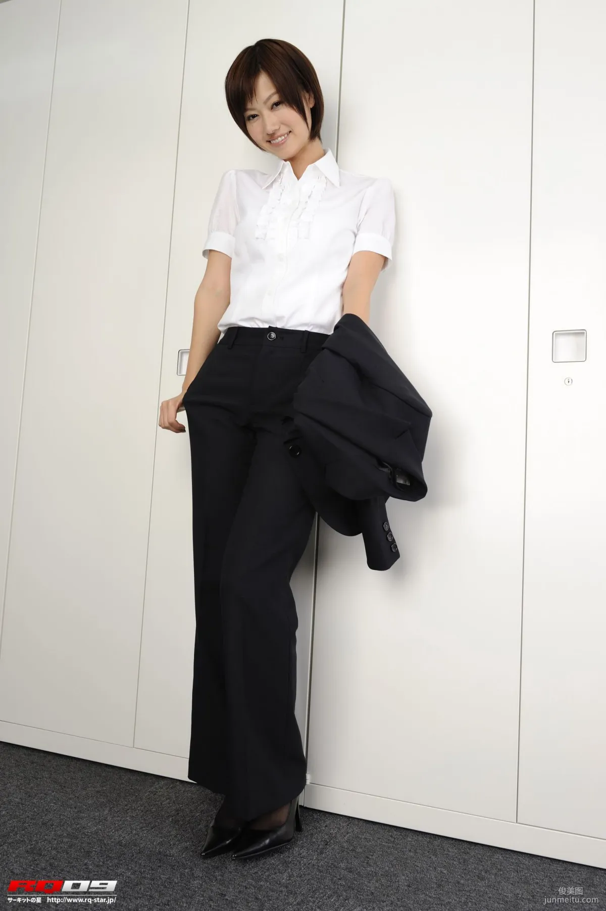 [RQ-STAR Photo Set] NO.00155 Emiri Fujimura Recruit Style Office Beauty Series photo 42